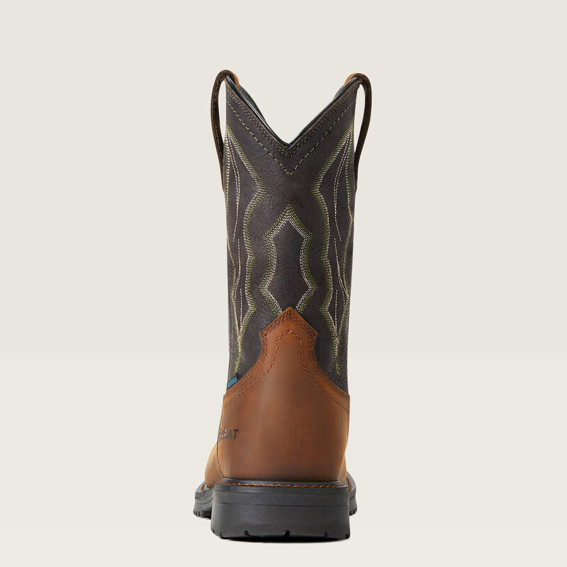 Ariat RigTek Wide Square Toe Waterproof Work Boot (Composite Toe)