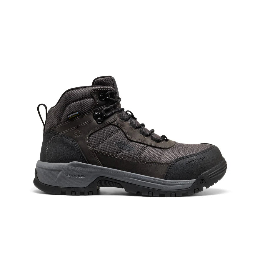Keen Mens Skokie WP Work Boot (Carbon Toe)