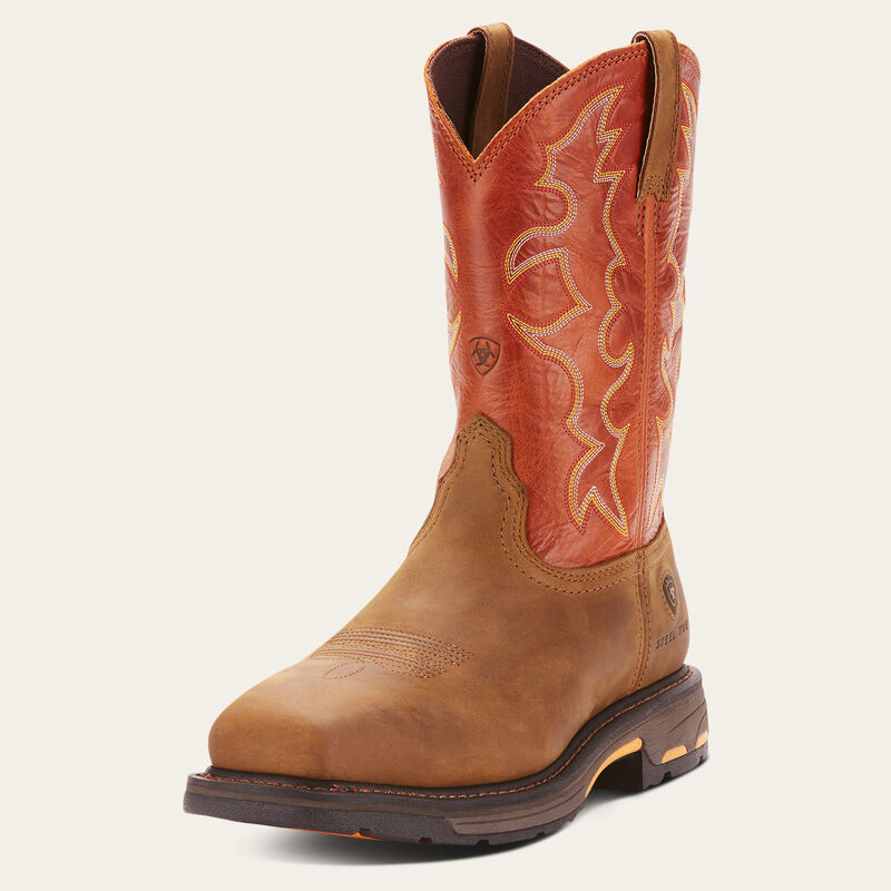 Ariat Workhog Square Toe (Steel Toe)