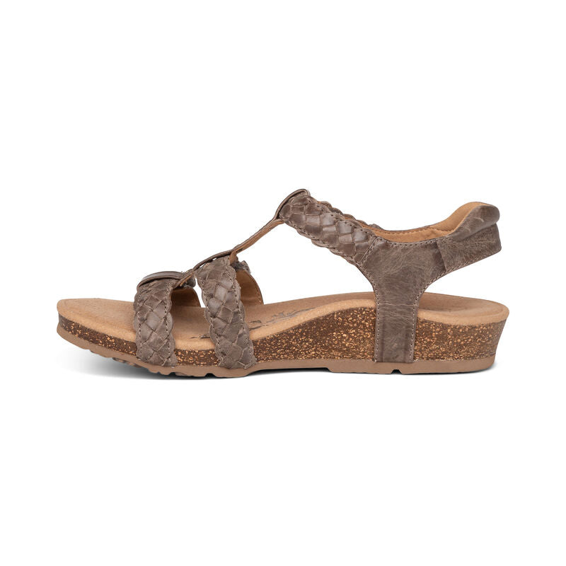 Aetrex Reese Adjustable Gladiator Sandal